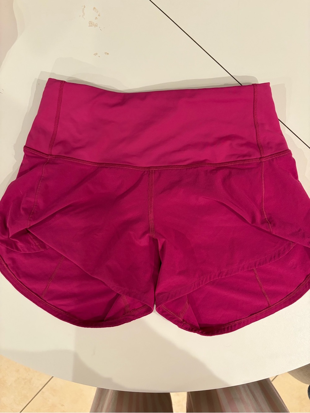 lululemon athletica Women's Athletic Shorts in Magenta Pink